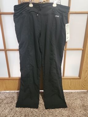XL Grey's Anatomy Black Drawstring Scrub Pants